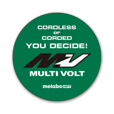 MultiVolt Circular Sticker