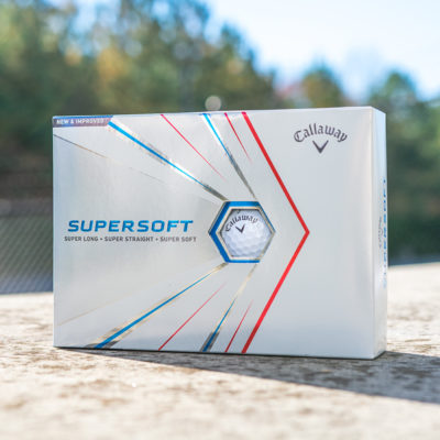 Callaway Super Soft Pro Golf Balls - Metabo HPT logo