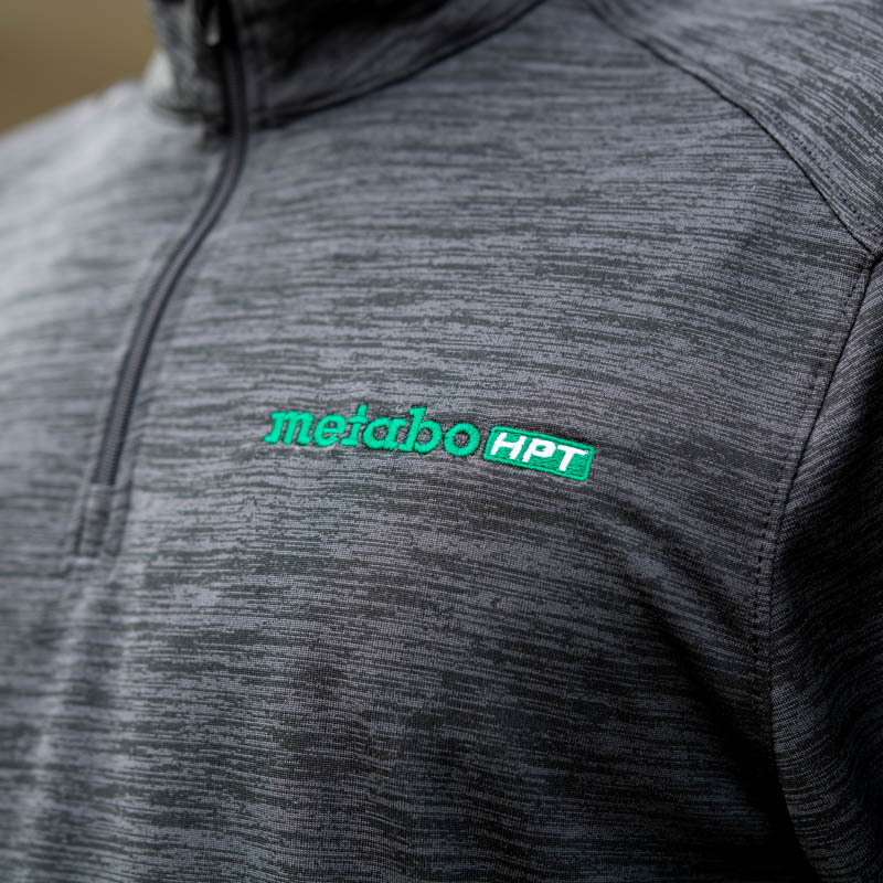 Augusta Shadow Tonal Heather 1/4 zip - Image 3