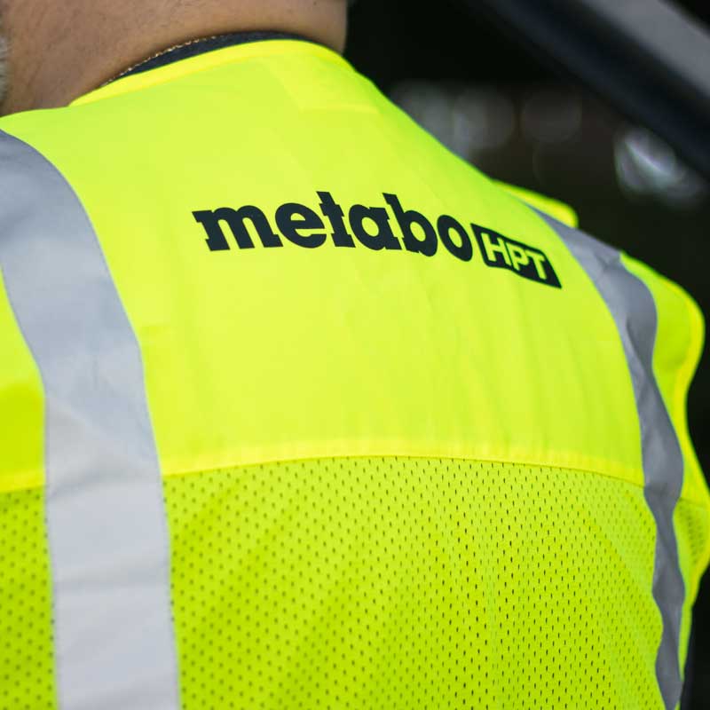 ANSI 107 Class 2 Mesh Back Safety Vest - Image 4