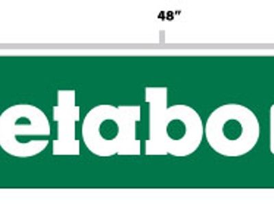 Metabo Header Sign